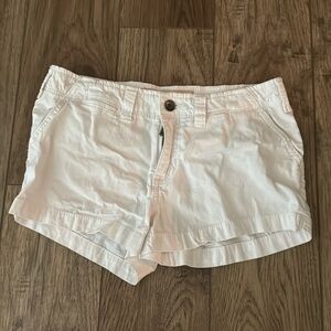 Hollister white shorts